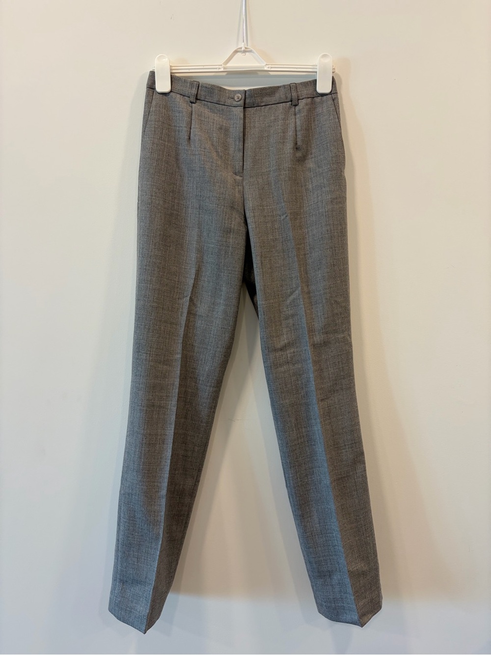 Vintage Pendleton Women’s Size 6 Gray 100% Virgin Wool Lined Straight Leg Pants